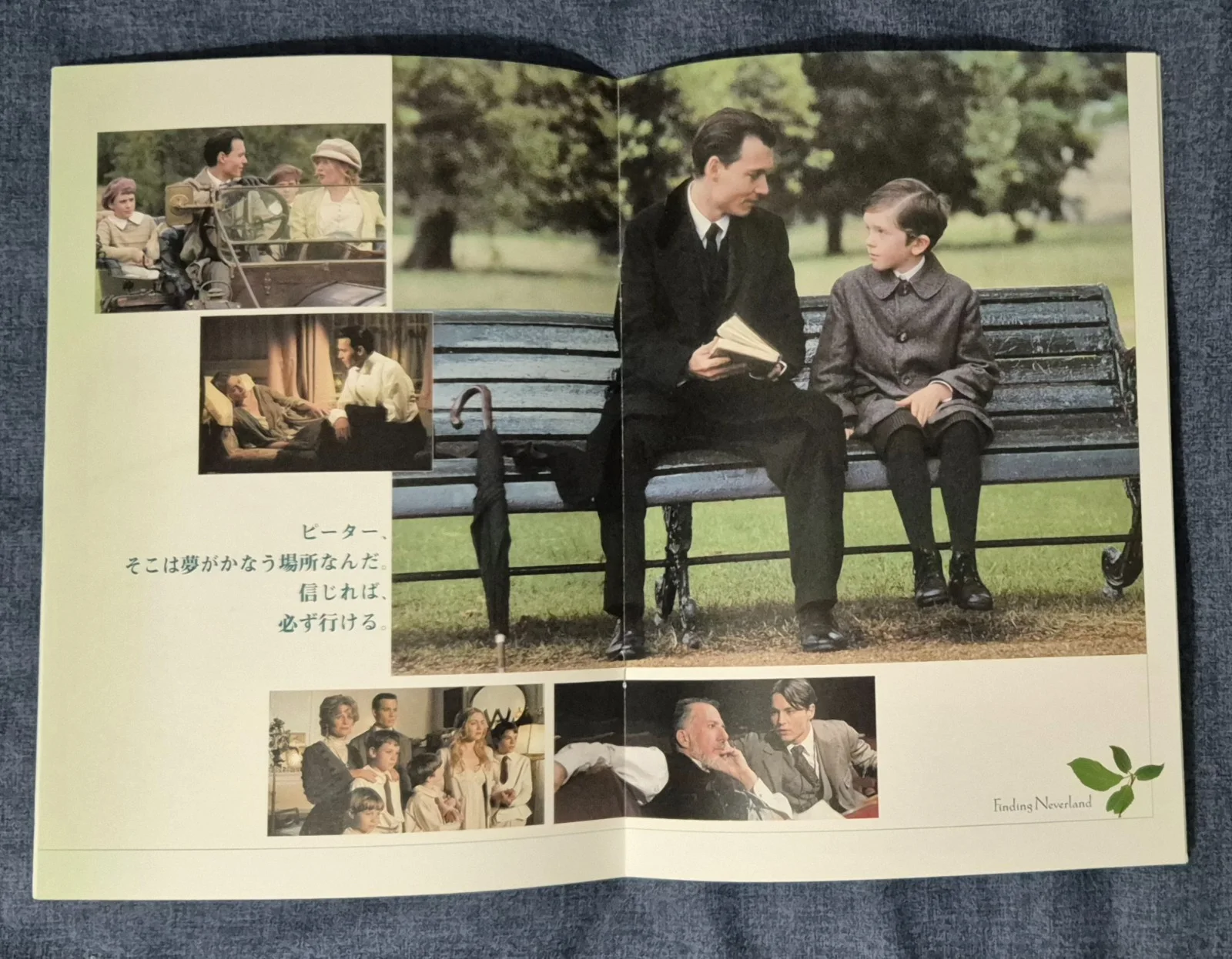 Johnny Depp - Finding Neverland - Japanese Movie Programme / Brochure - 2004, image 2
