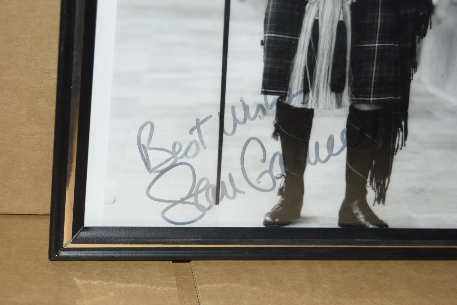 Sean Connery Signed Highlander Scottish Autographed Photo, image 2