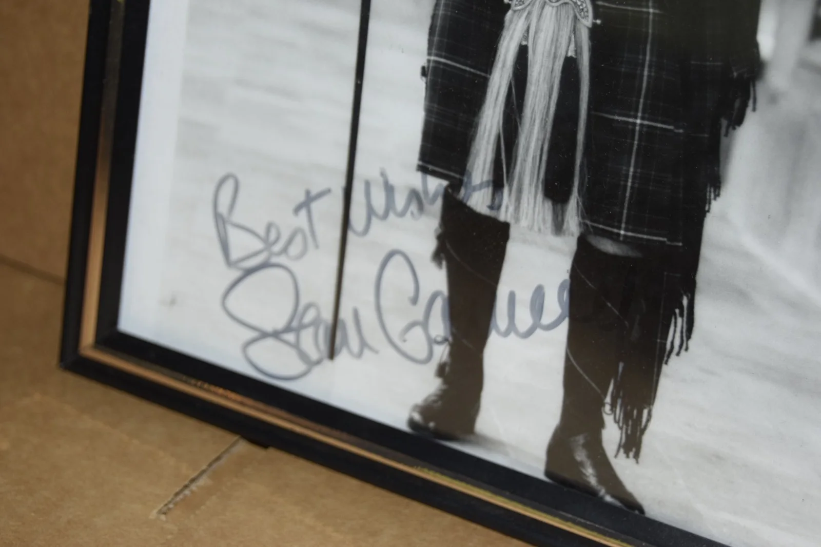 Sean Connery Signed Highlander Scottish Autographed Photo, image 3