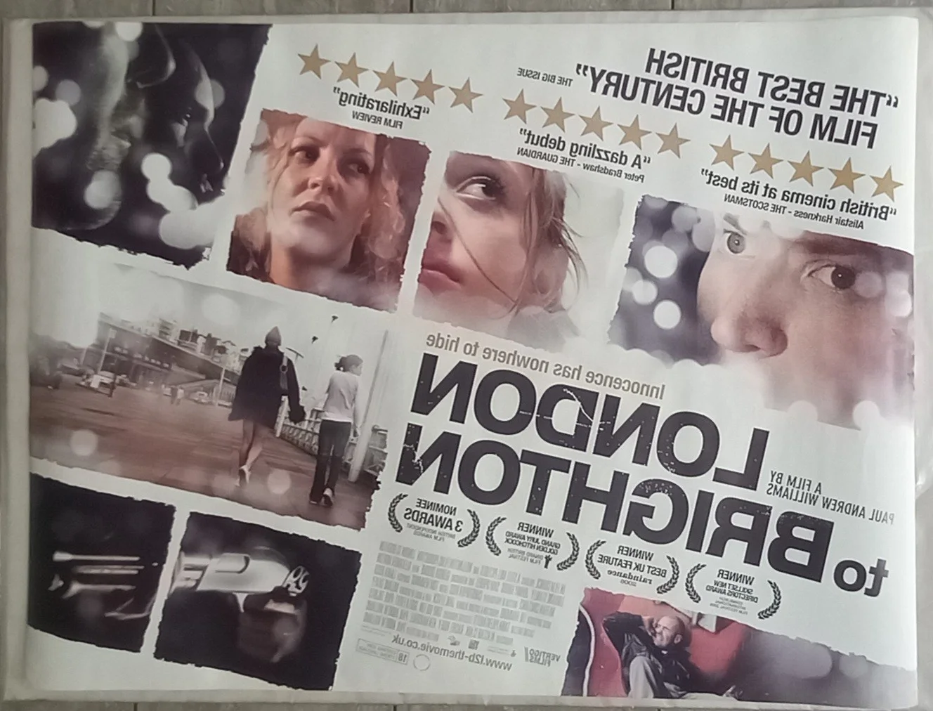 London to Brighton (2006) D/S UK Quad Poster, Lorraine Stanley, Georgia Groome, изображение 3