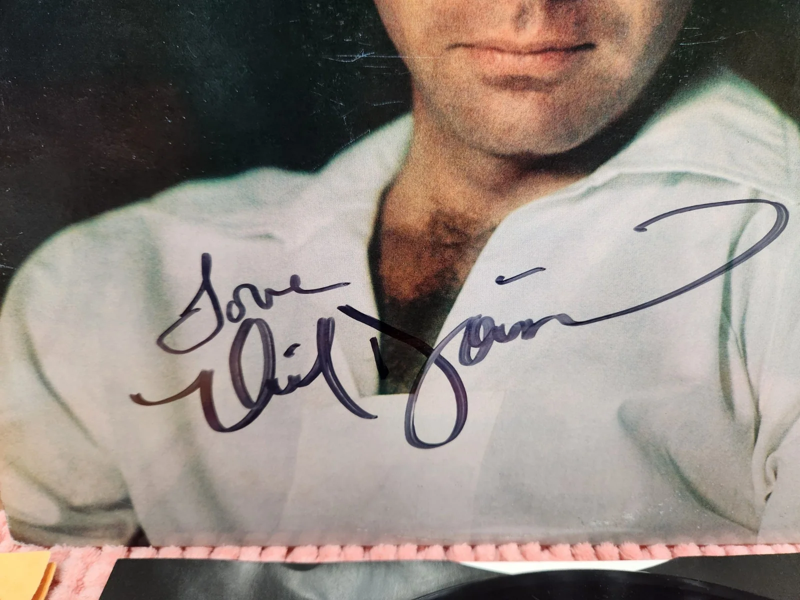 Neil Diamond AUTOGRAPHED SIGNED Record "September Morn" Vinyl & Fan Club Photo, изображение 2