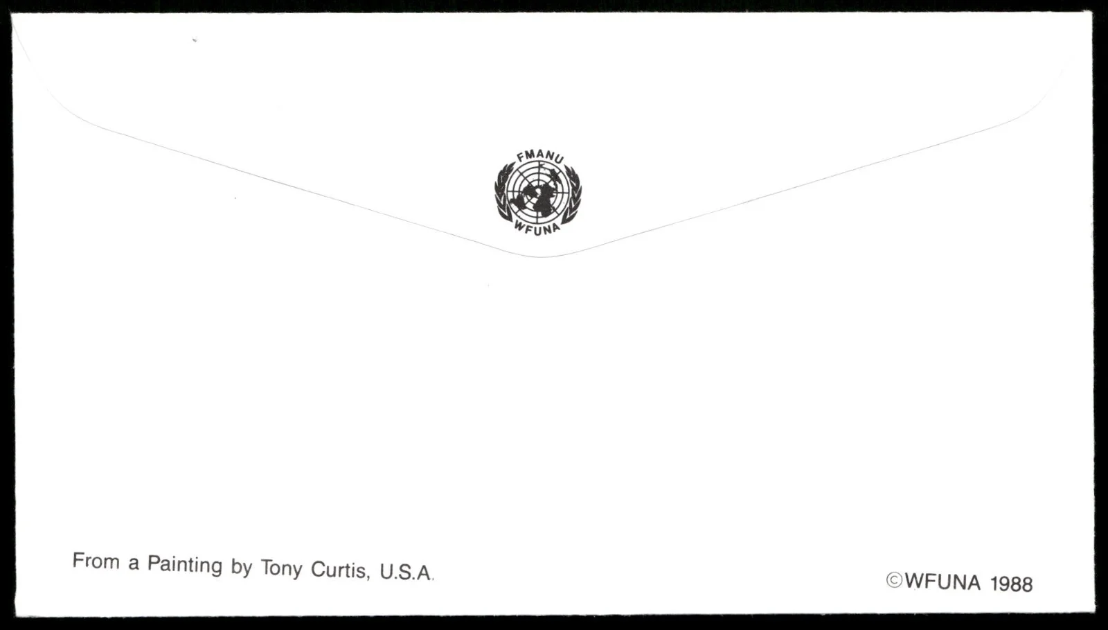 Actor Tony Curtis First 1st Day Cover Signed Auto -Vintage Autograph, image 2
