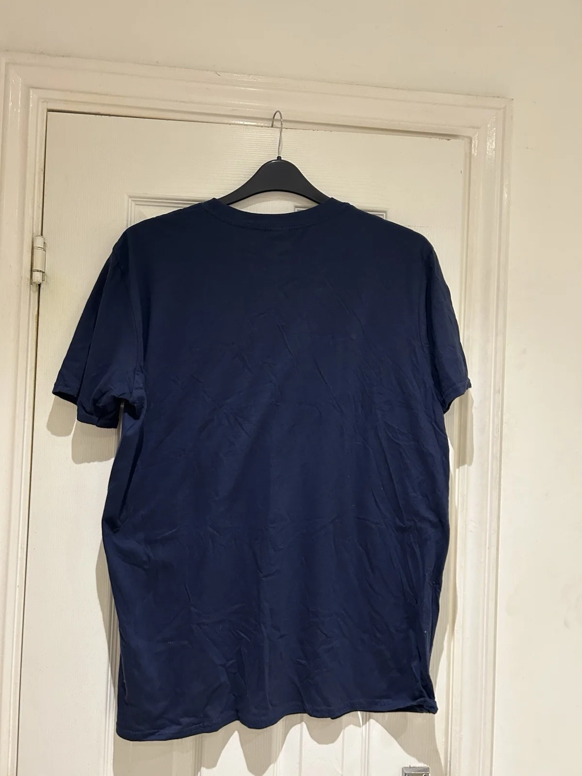 Cats 2019 Film Promo Crew Neck T-Shirt Navy With Graphic Spellout. Size L, изображение 4
