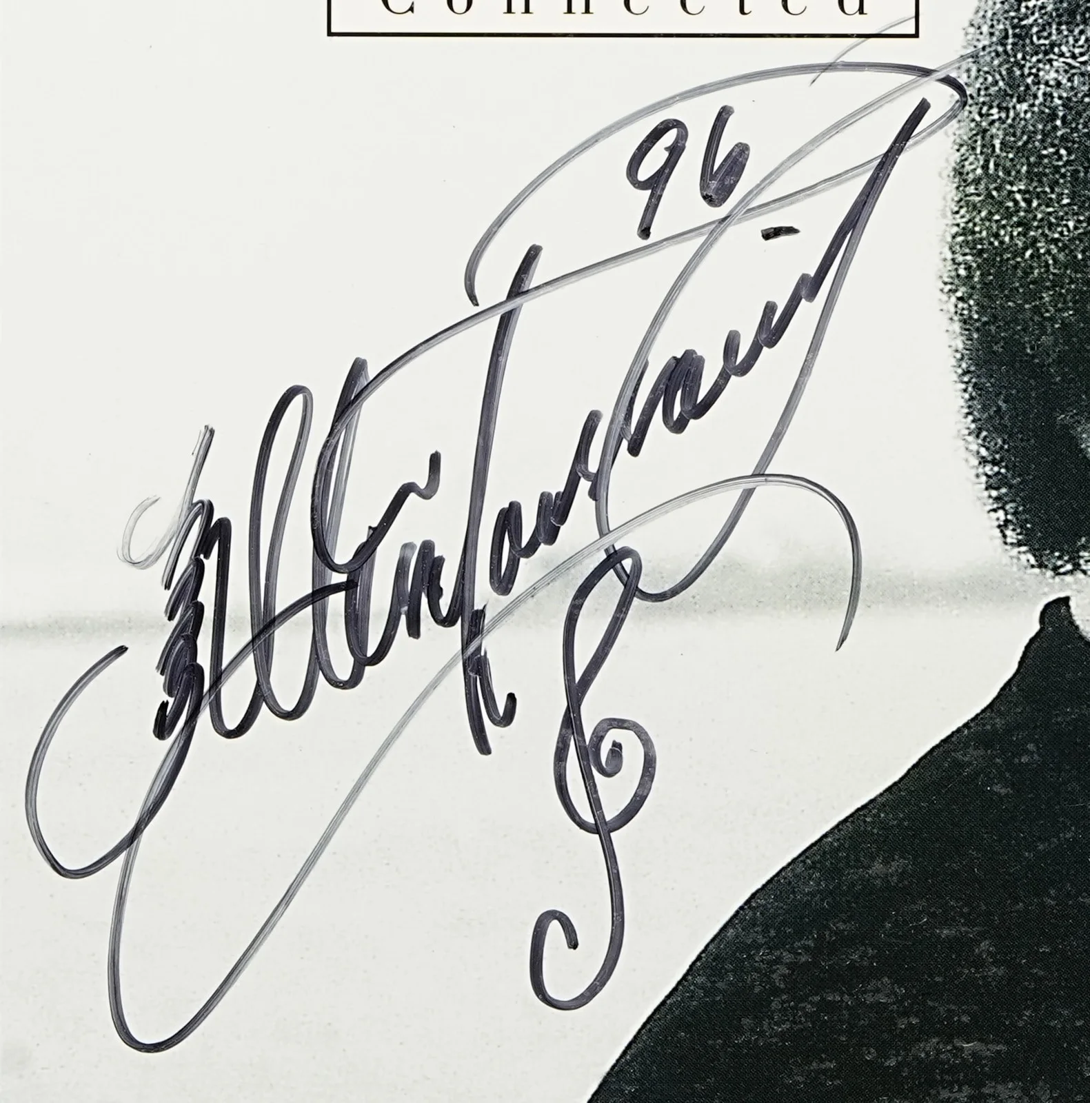 Allen Toussaint Performer Signed 11x11 Photo "Connected" PSA/DNA 205155, image 2
