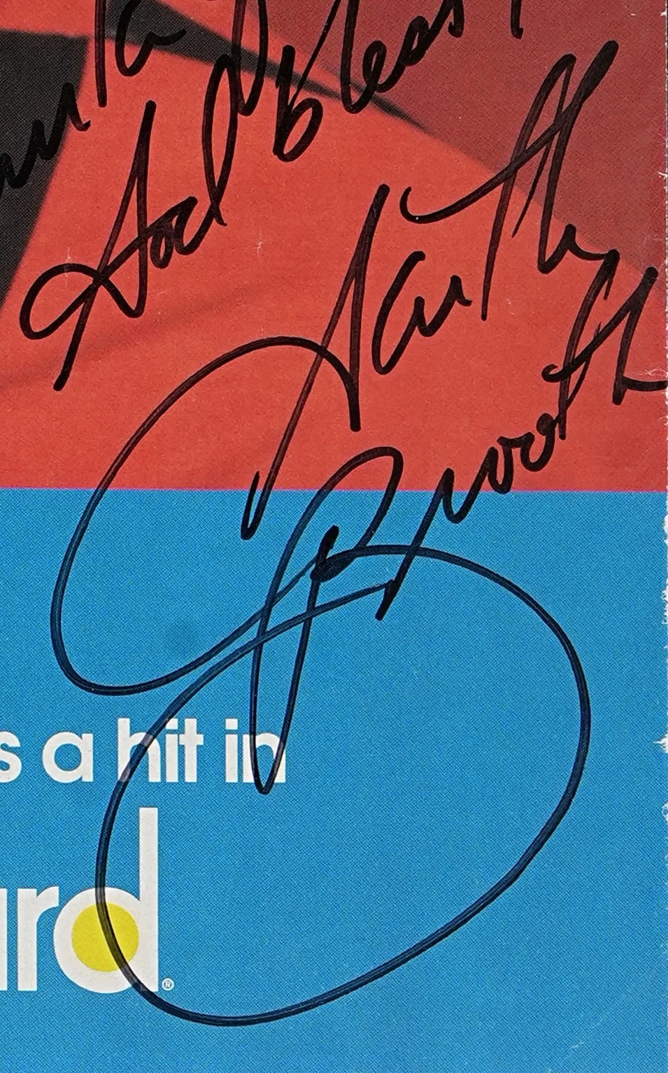 Garth Brooks Performer Signed/Inscribed 11x14 Magazine Photo 1993 PSA/DNA 205150, изображение 2