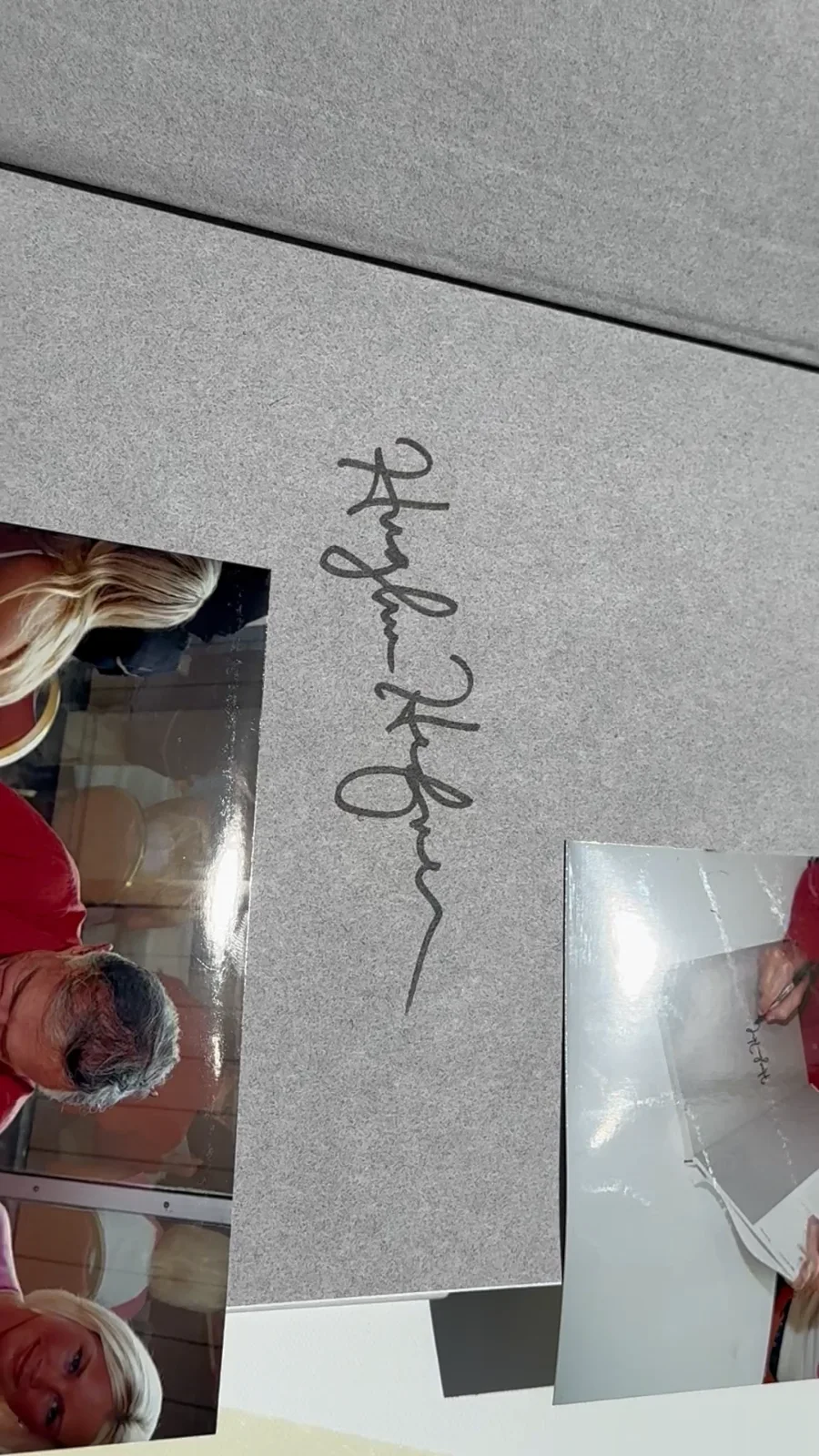 Hugh Hefner — Hugh Hefner Hand Signed Book Authentic Autograph POA Playboy Playmate coa proof, image 2