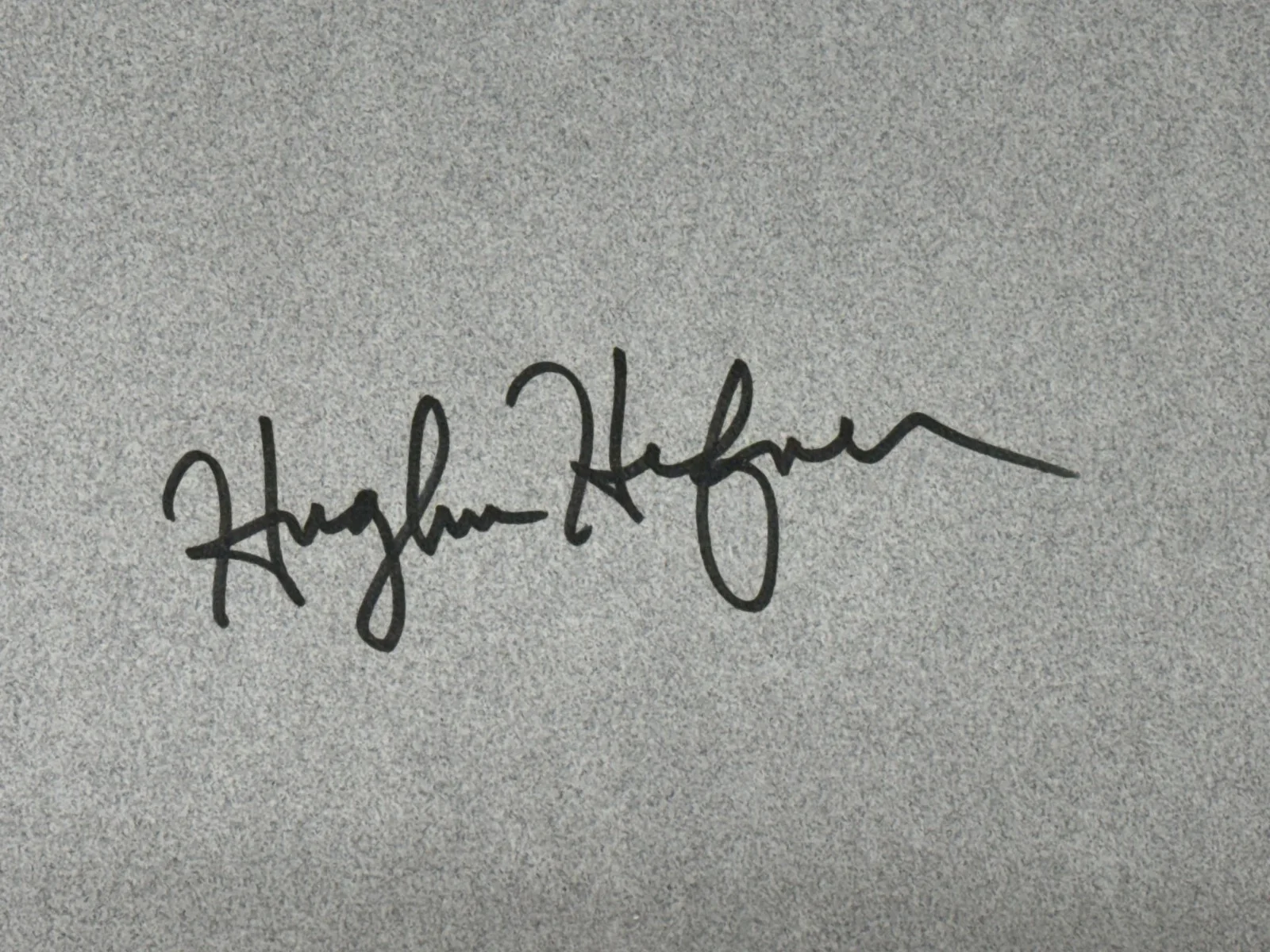 Hugh Hefner — Hugh Hefner Hand Signed Book Authentic Autograph POA Playboy Playmate coa proof, image 4