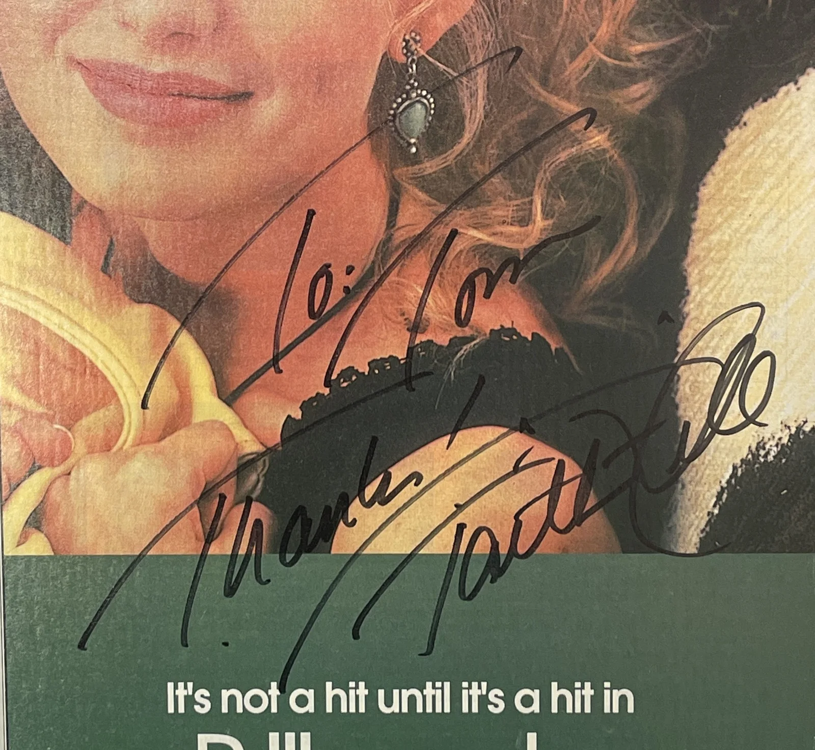 Faith Hill Performer Signed/Inscribed 11x14 Magazine Photo 1994 PSA/DNA 205149, изображение 2