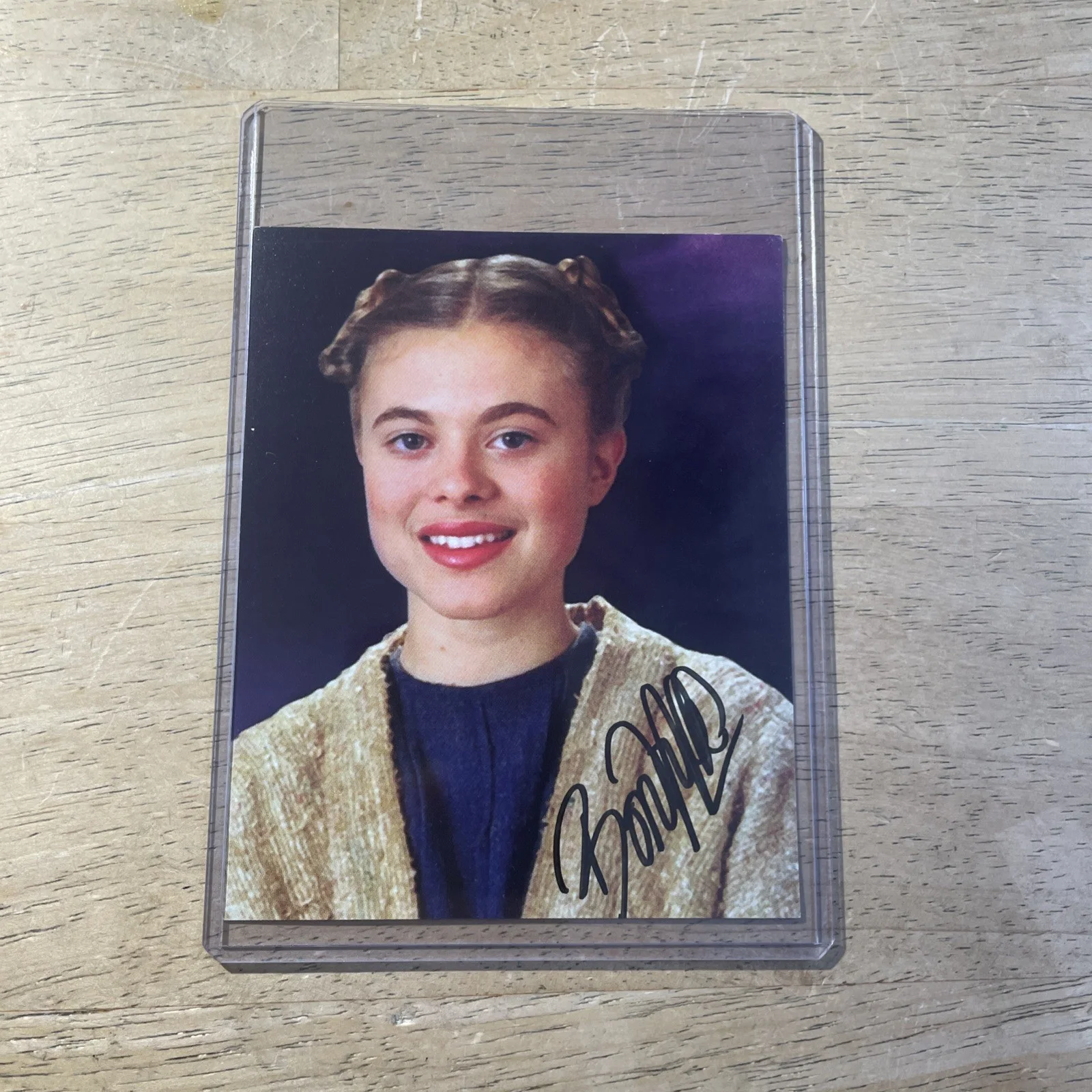Actress Bonnie Piesse 4x5 Real Autographed Picture !! Star Wars !!, изображение 3