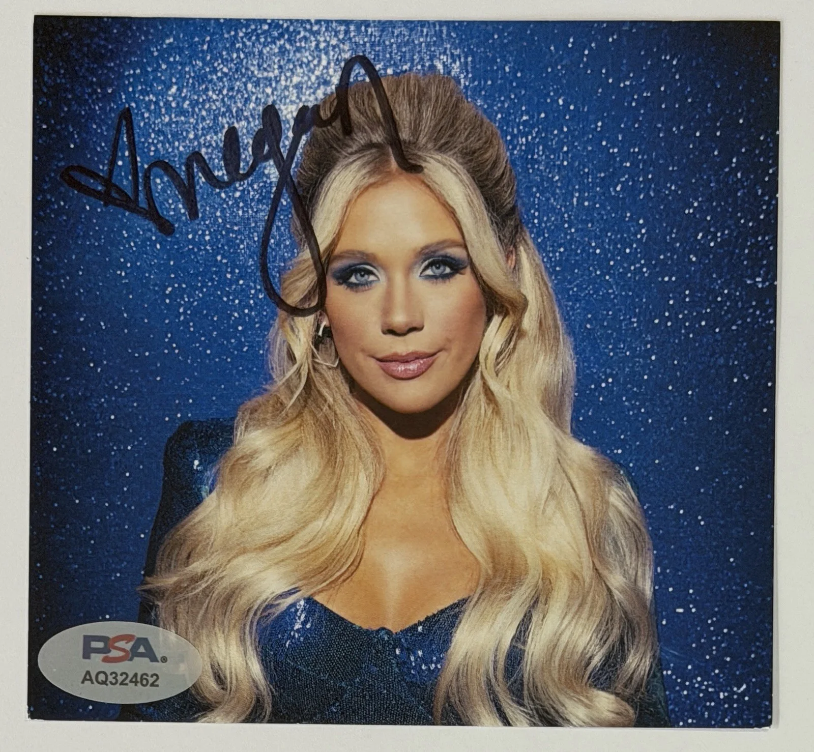 Megan Moroney AM I OKAY? AUTOGRAPH SIGNED Cover Photo Art Card & CD PSA DNA COA, изображение 5