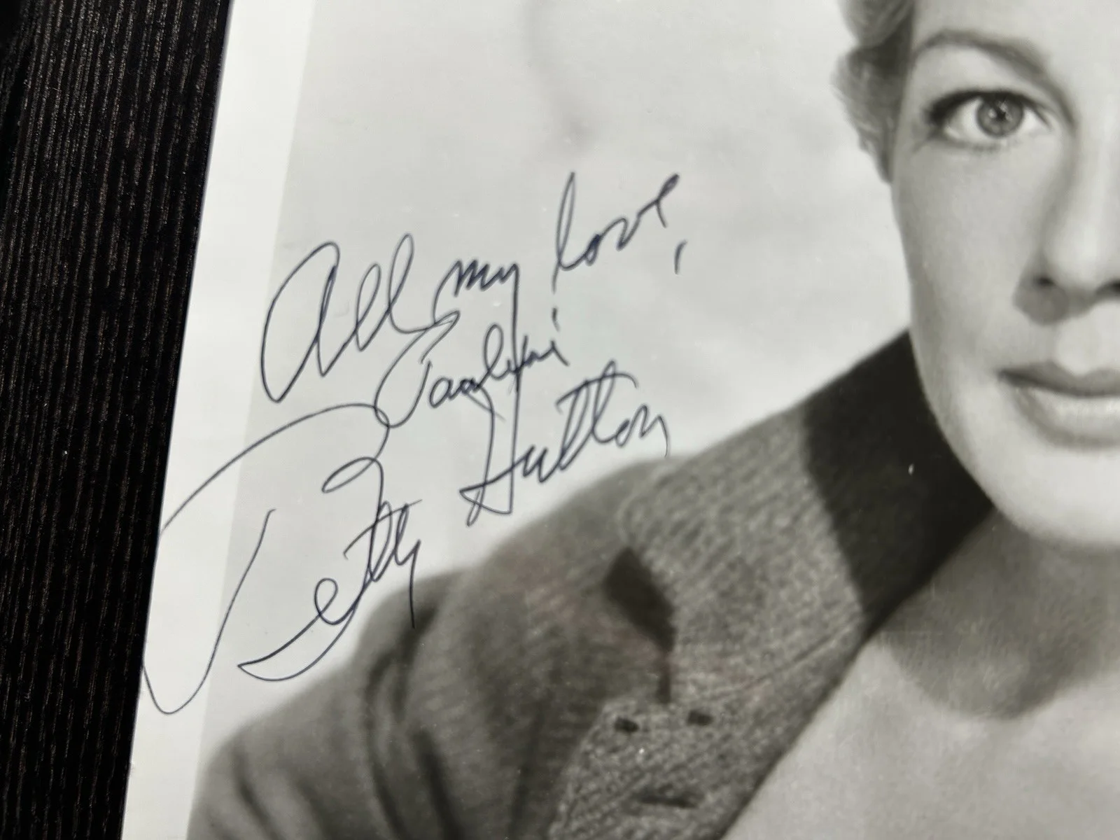 Betty Hutton — *** BETTY HUTTON HAND SIGNED PHOTO *** JSA COA Autograph ACTRESS SINGER COMEDIAN, image 3
