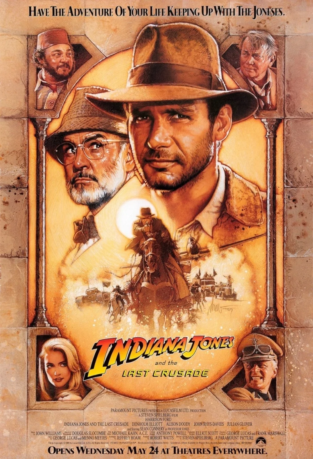 Indiana Jones & The Last Crusade (1989) Very Rare Unmounted 35mm Film Cells, изображение 2