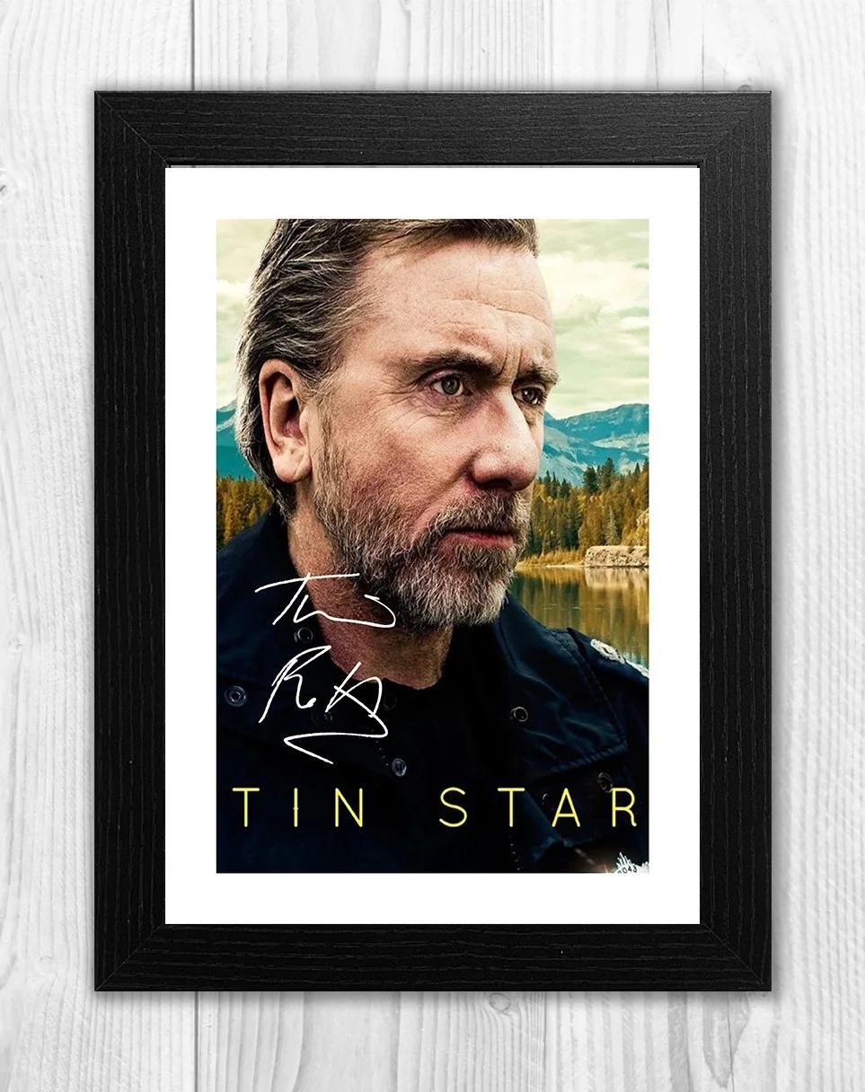 Tim Roth Tin Star A4 repro signed mounted film poster with choice of frame, image 2