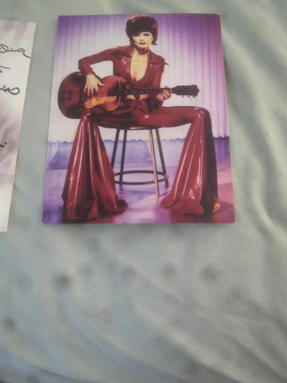 Julie Strain Vampirella Actress - 2 Signed Autographed Postcards, image 2