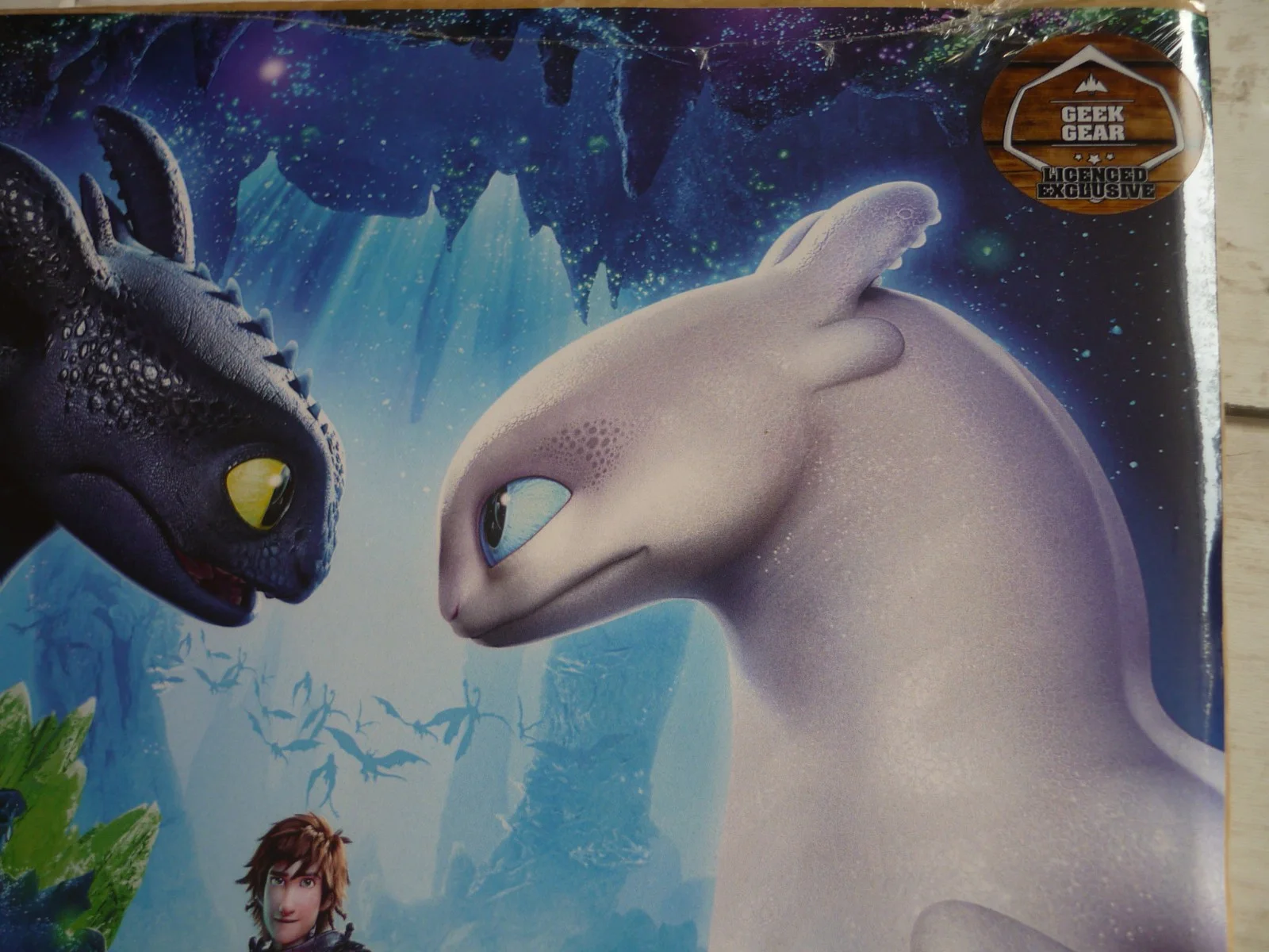 a4 geek gear poster original how to train your dragon hidden world ltd print, image 3