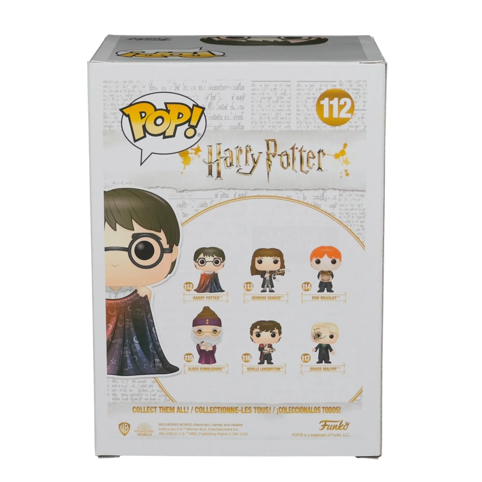 Daniel Radcliffe — Daniel Radcliffe Signed Harry Potter Funko Pop 112 Autographed Beckett BAS COA!, image 4