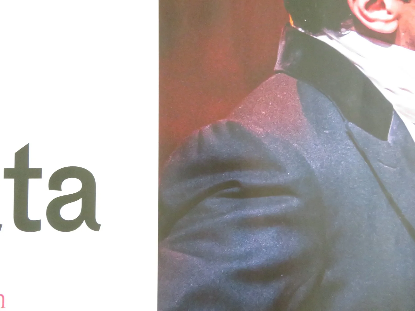 ROYAL BALLET AND OPERA: LA TRAVIATA UK QUAD ROLLED POSTER A. MANACORDA 2026, изображение 2