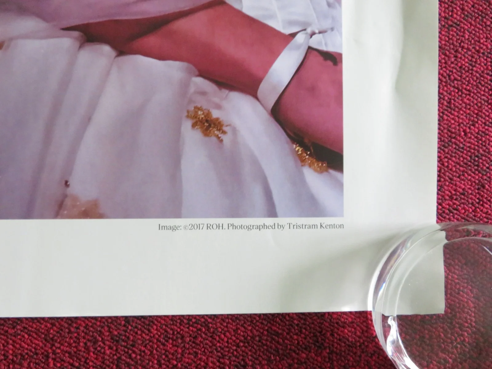 ROYAL BALLET AND OPERA: LA TRAVIATA UK QUAD ROLLED POSTER A. MANACORDA 2026, изображение 5