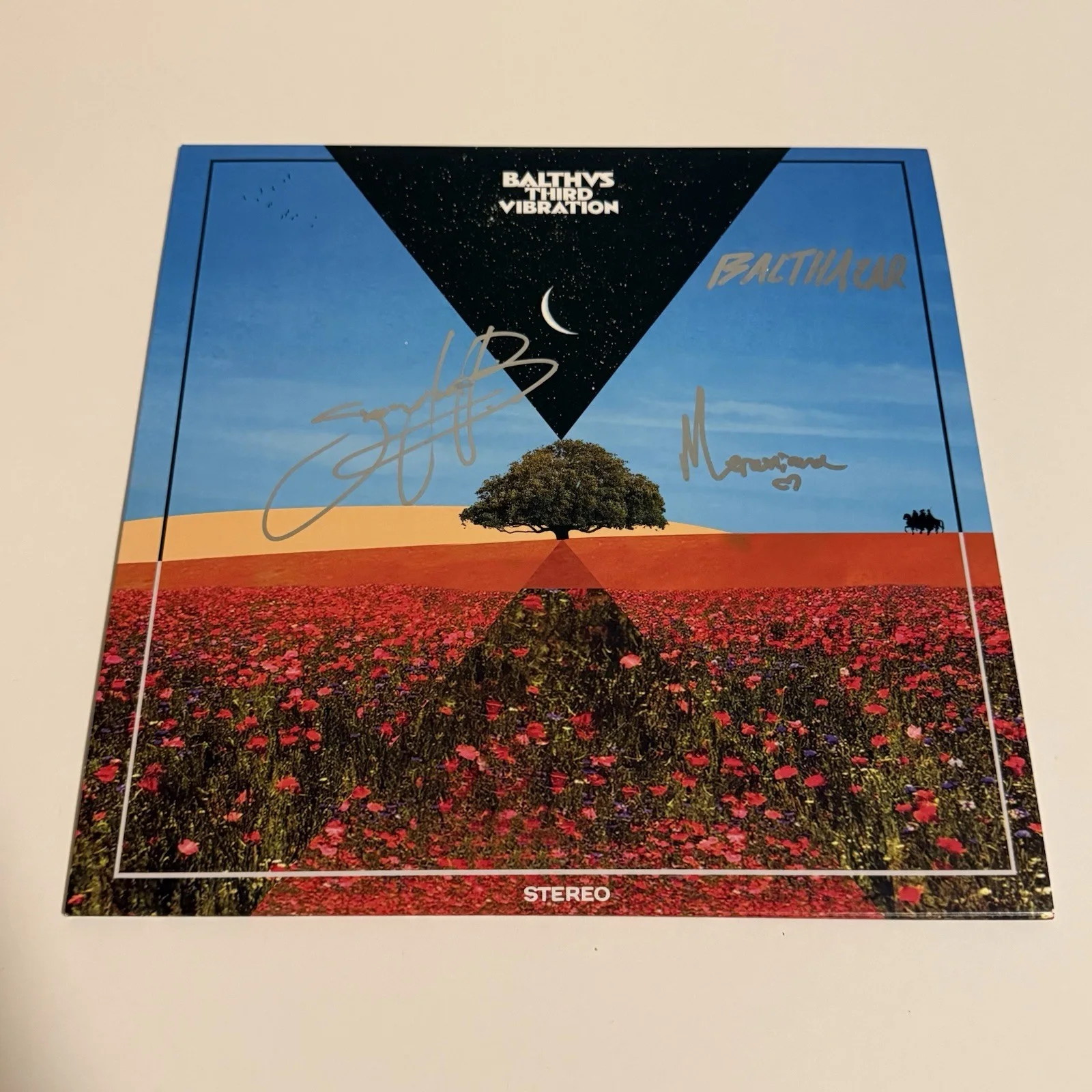 BALTHVS SIGNED THIRD VIBRATION VINYL RECORD AUTOGRAPHED JSA COA, image 2