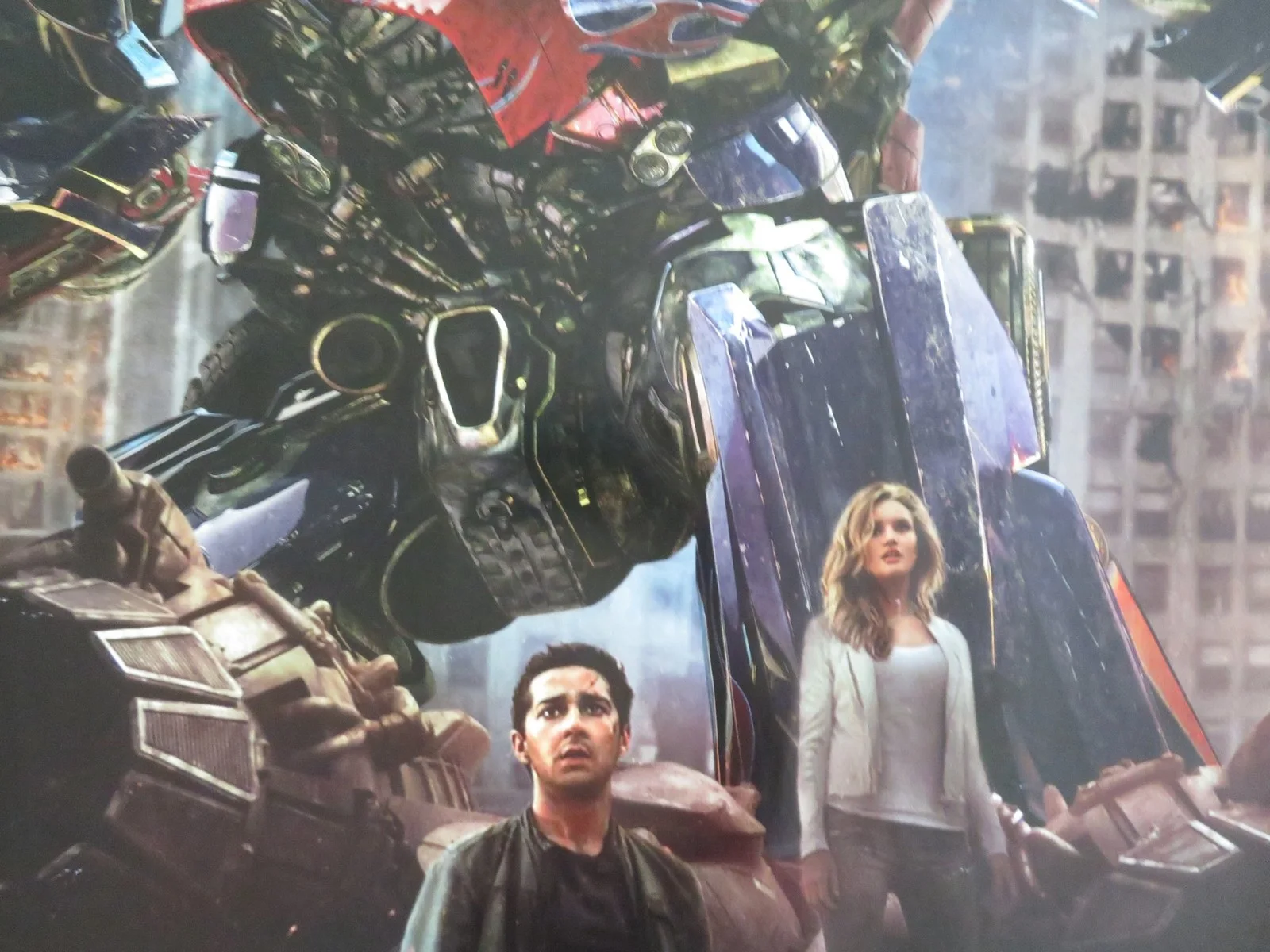 TRANSFORMERS: DARK OF THE MOON UK QUAD ROLLED POSTER SHIA LABEOUF J DUHAMEL 2011, изображение 2