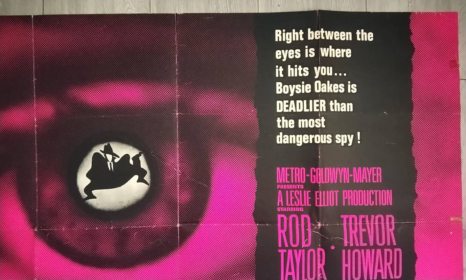 THE LIQUIDATOR, QUAD POSTER, 1965, ROD TAYLOR, TREVOR HOWARD., изображение 3