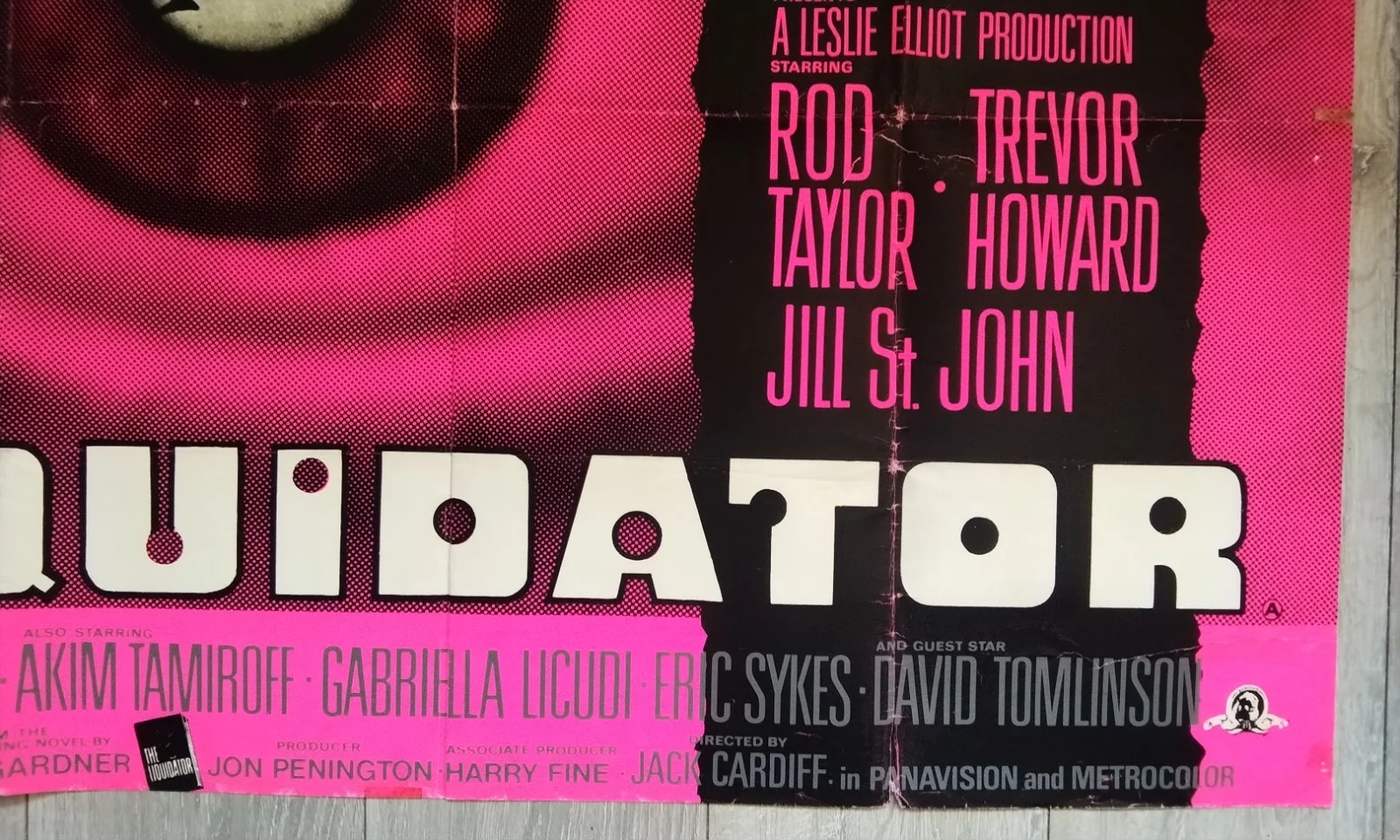 THE LIQUIDATOR, QUAD POSTER, 1965, ROD TAYLOR, TREVOR HOWARD., изображение 4