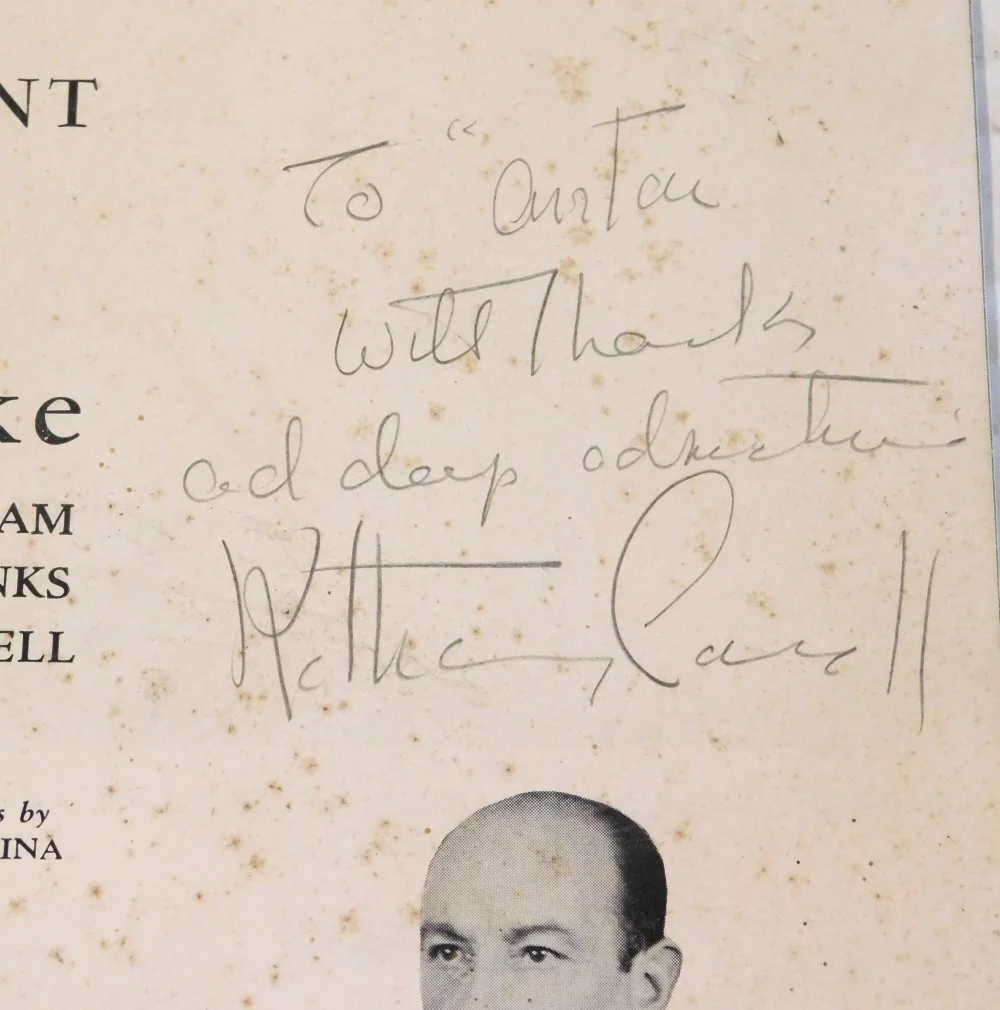 Katharine Cornell, Cedric Hardwicke — ANTIGONE & THE TYRANT PROGRAM - SIGNED by KATHARINE CORNELL & CEDRIC HARDWICKE, image 3