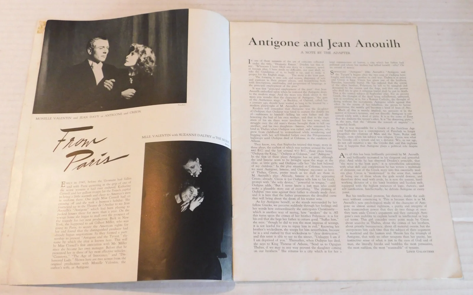 Katharine Cornell, Cedric Hardwicke — ANTIGONE & THE TYRANT PROGRAM - SIGNED by KATHARINE CORNELL & CEDRIC HARDWICKE, image 5