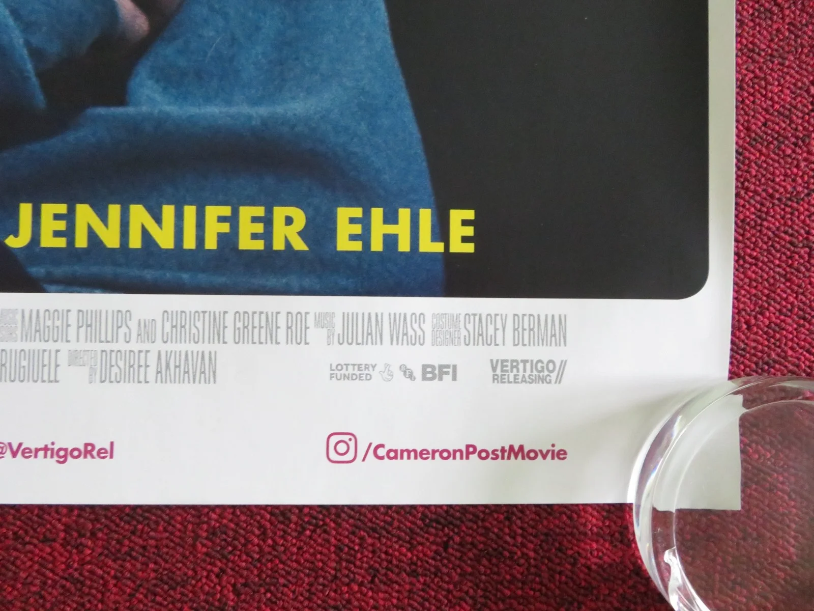 THE MISEDUCATION OF CAMERON POST UK QUAD ROLLED POSTER CHLOE GRACE MORETZ 2018, изображение 5