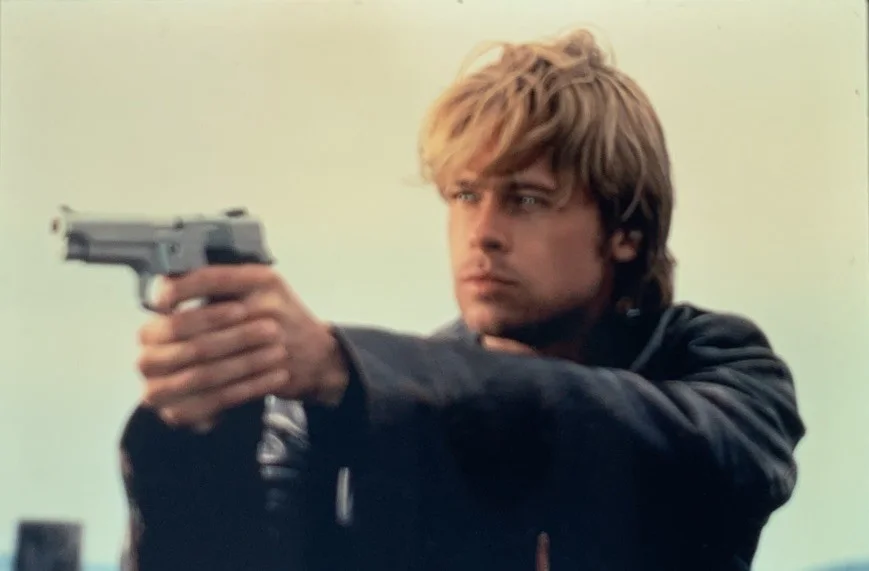 THE DEVIL’S OWN Brad Pitt Harrison Ford Natascha McElhone 1997 35mm Slides x3, изображение 2