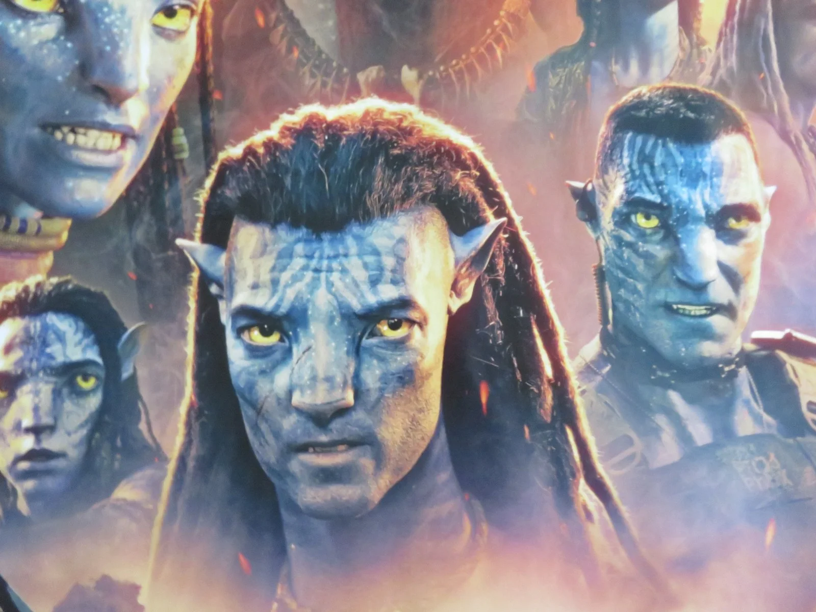 AVATAR: FIRE AND ASH UK QUAD ROLLED POSTER SAM WORTHINGTON ZOE SALDANA 2025, image 2