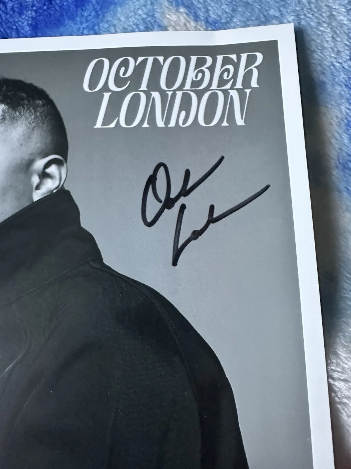 October London Autograph Signed 8x10 Photo Death Row Records, изображение 2