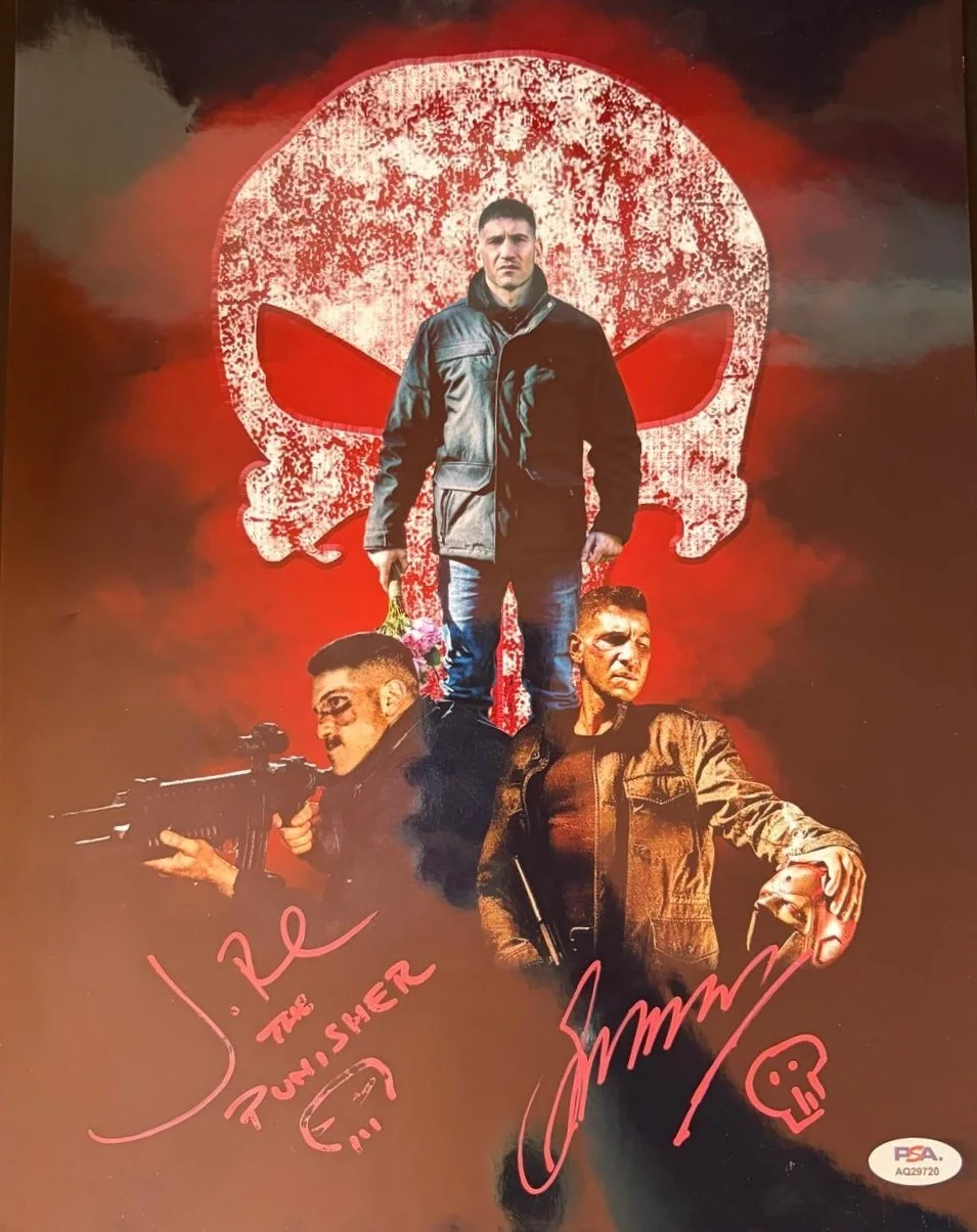 Jon Bernthal — JON BERNTHAL SIGNED AUTOGRAPHED CUSTOM 11X14 PHOTO THE PUNISHER THE COUNTER PSA