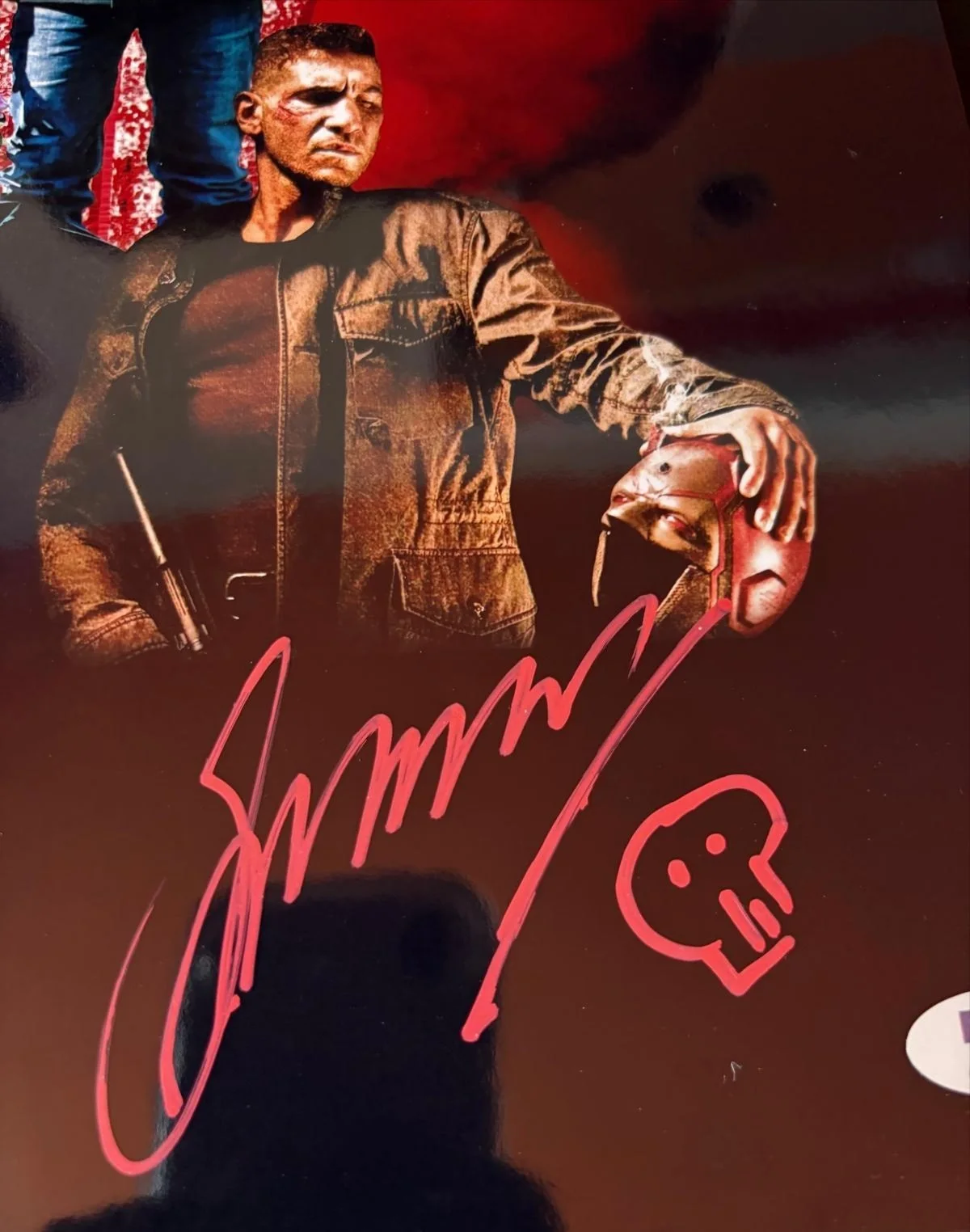 Jon Bernthal — JON BERNTHAL SIGNED AUTOGRAPHED CUSTOM 11X14 PHOTO THE PUNISHER THE COUNTER PSA, image 3