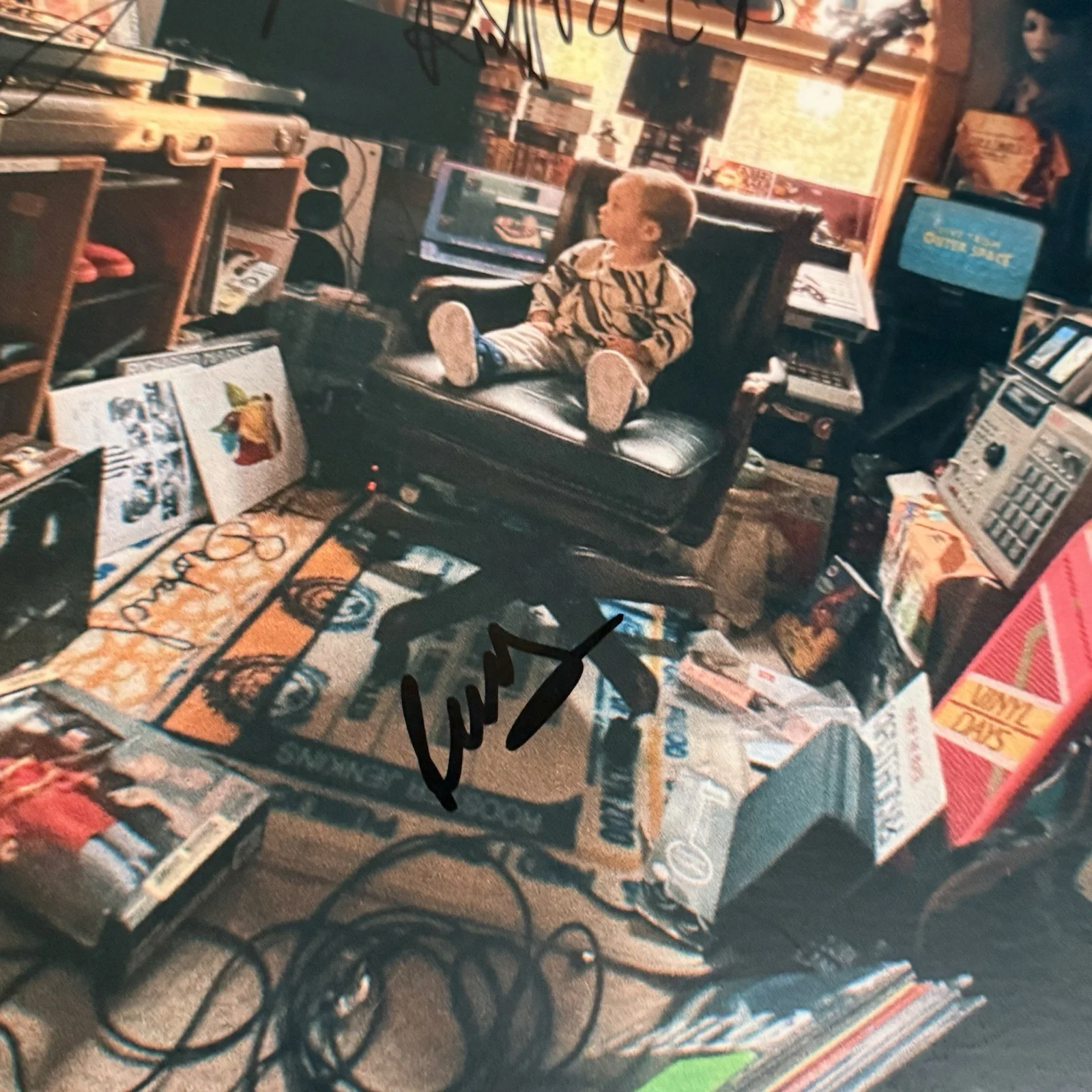 LOGIC & RUSS SIGNED VINYL DAYS VINYL RECORD JSA COA, image 2