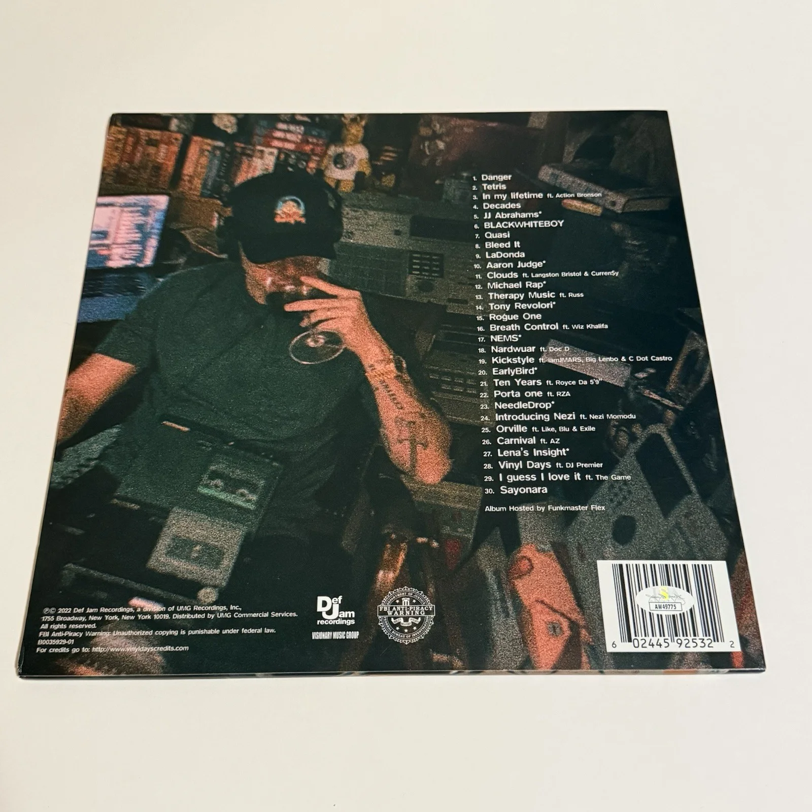 LOGIC & RUSS SIGNED VINYL DAYS VINYL RECORD JSA COA, image 4