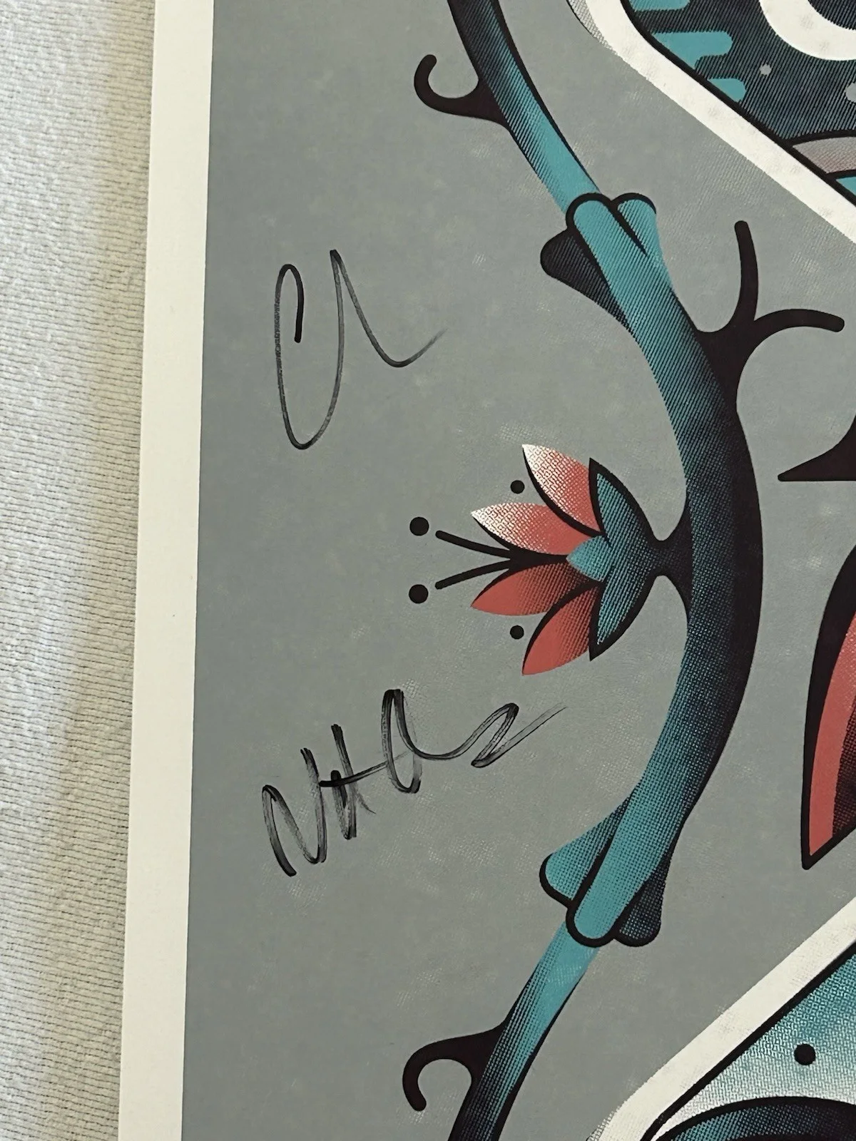 The Decemberists Poster Signed By Band DKNG Studios LE 2050 2018 VIP Variant, image 3