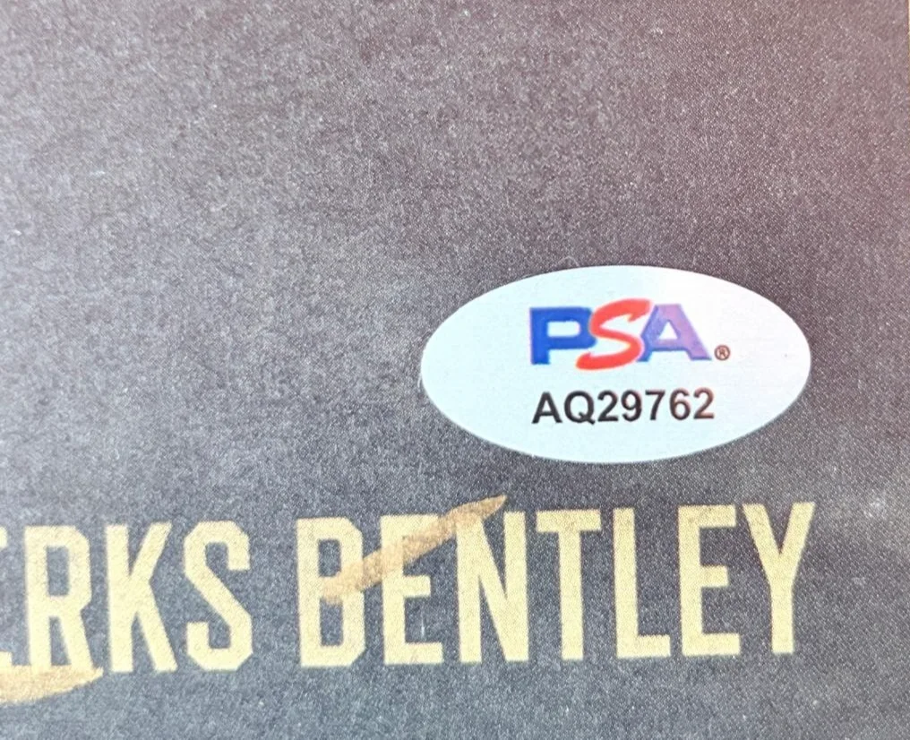 Dierks Bentley — DIERKS BENTLEY SIGNED AUTOGRAPHED ALBUM FLAT GRAVEL & GOLD SAME OL' ME PSA, изображение 3