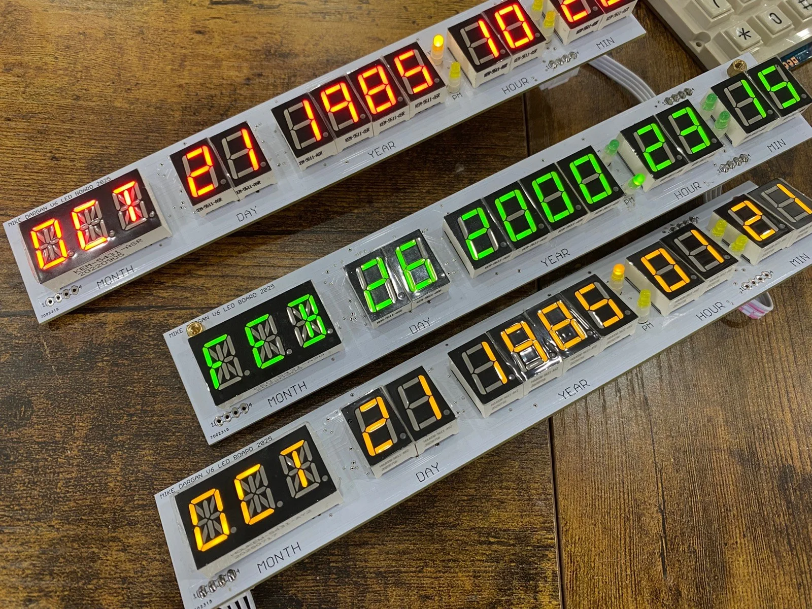 Back To The Future Delorean Time Circuits Electronics Kit Prop, image 4