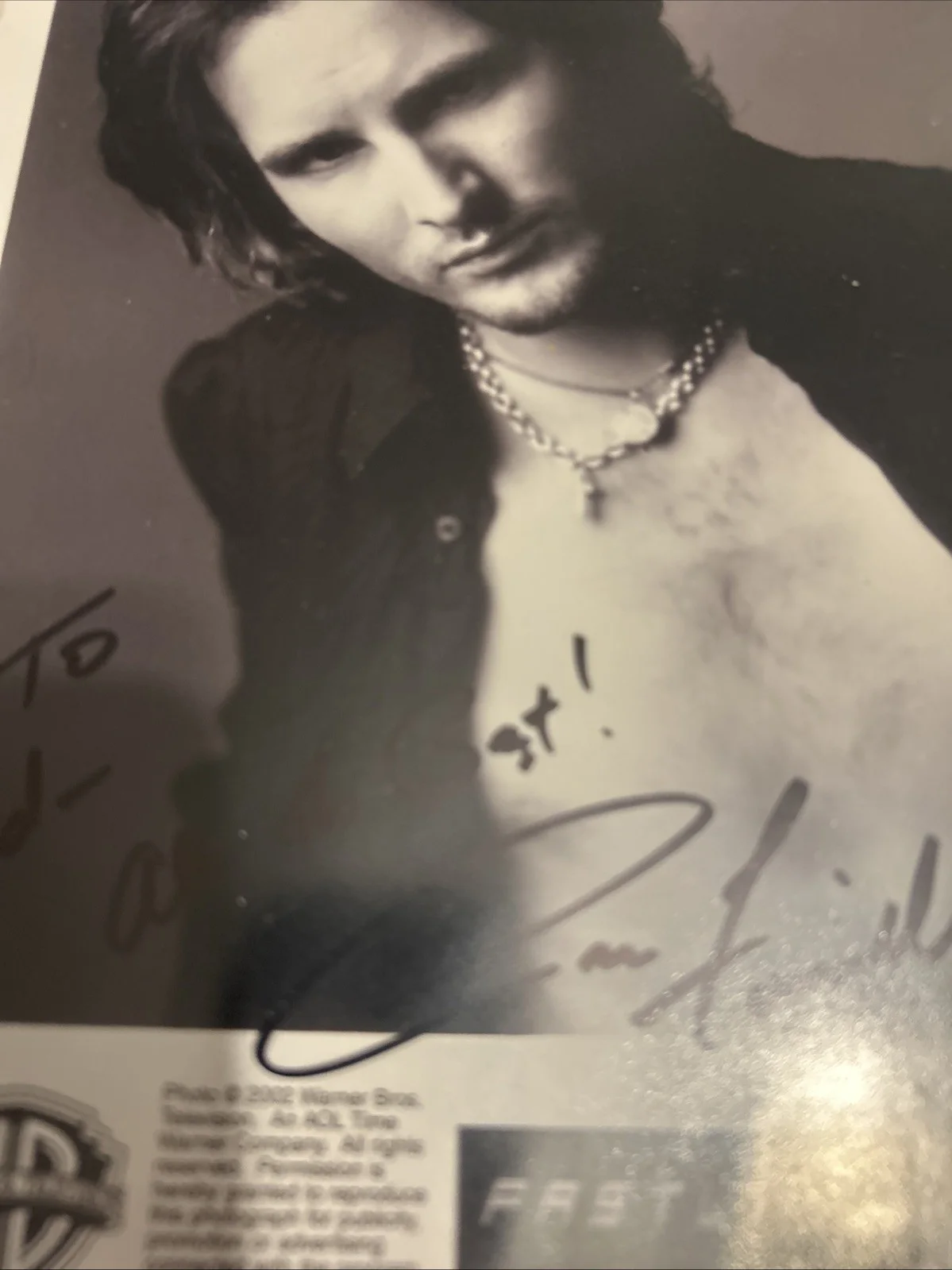 Peter Facinelli — Peter Facinelli Autograph Photo 8 X 10 Black-And-White, image 4