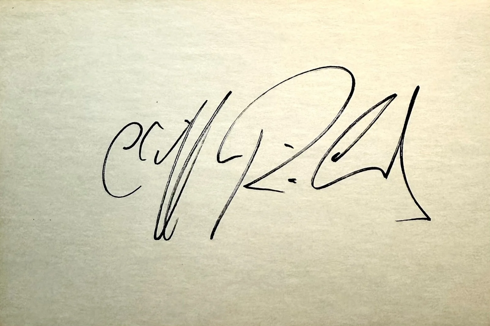 Cliff Richard — CLIFF RICHARD Signed Autographed 4"x 6" INDEX CARD The Young Ones SUMMER HOLIDAY, image 3