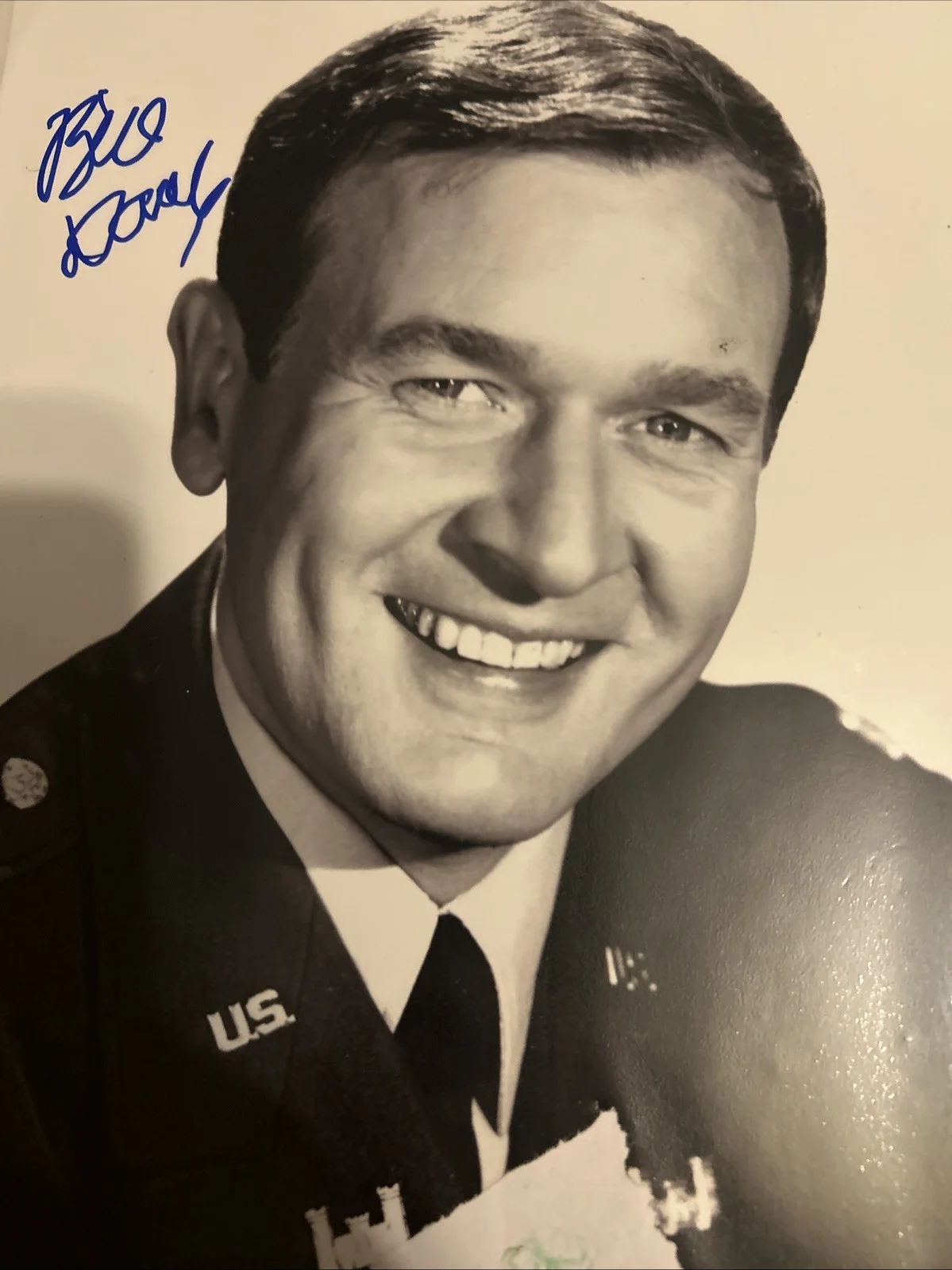 Bill Daily — Bill Daily Signed 8 X 10 Black-And-White Photo I Dream Of Jeannie, изображение 2