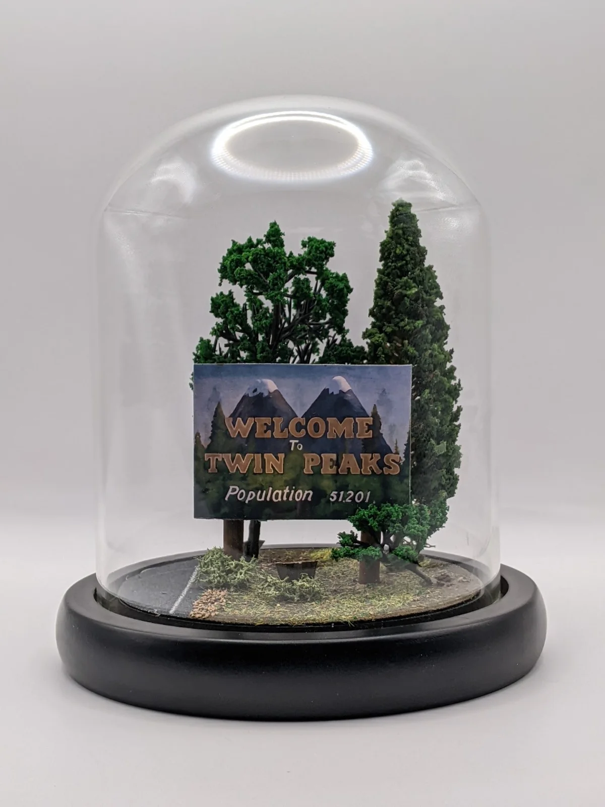 Welcome To Twin Peaks Diorama – Handmade Cult TV Collectible - Display Piece, изображение 4