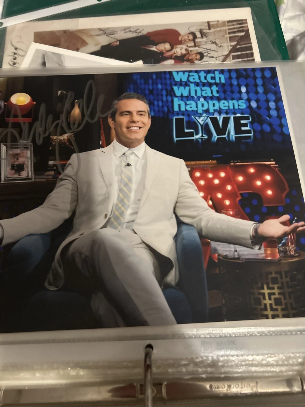 Andy Cohen — Andy Cohen Autographed Photo 8 X 10 Color, image 4
