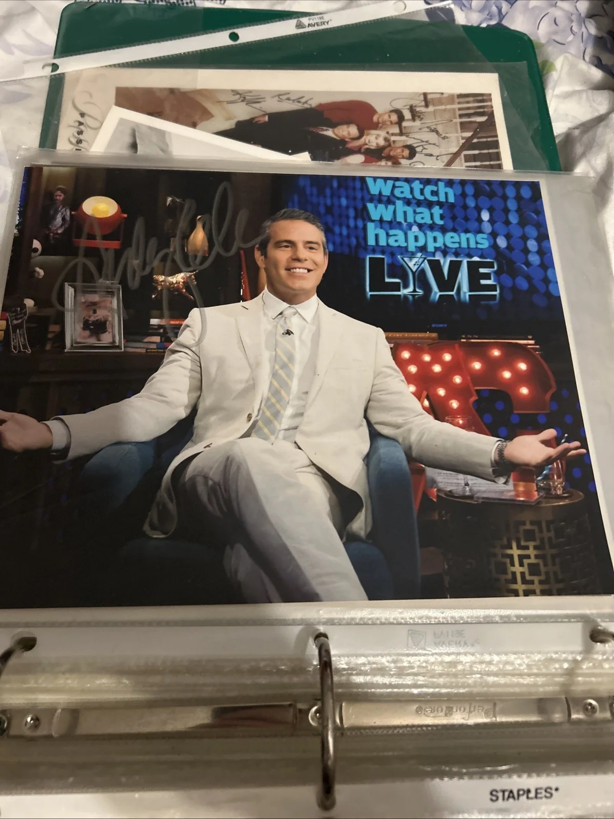 Andy Cohen — Andy Cohen Autographed Photo 8 X 10 Color, image 5