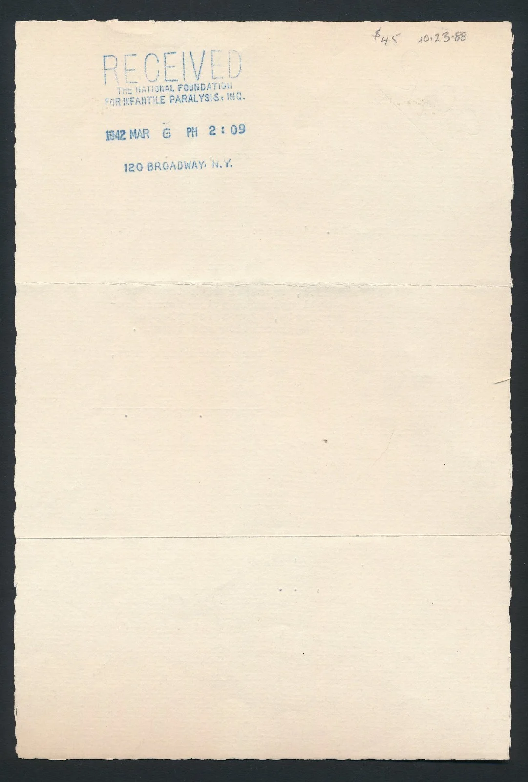 Edward G. Robinson - 1942 TLS to The March of Dimes - Autograph w/ Photo, изображение 4