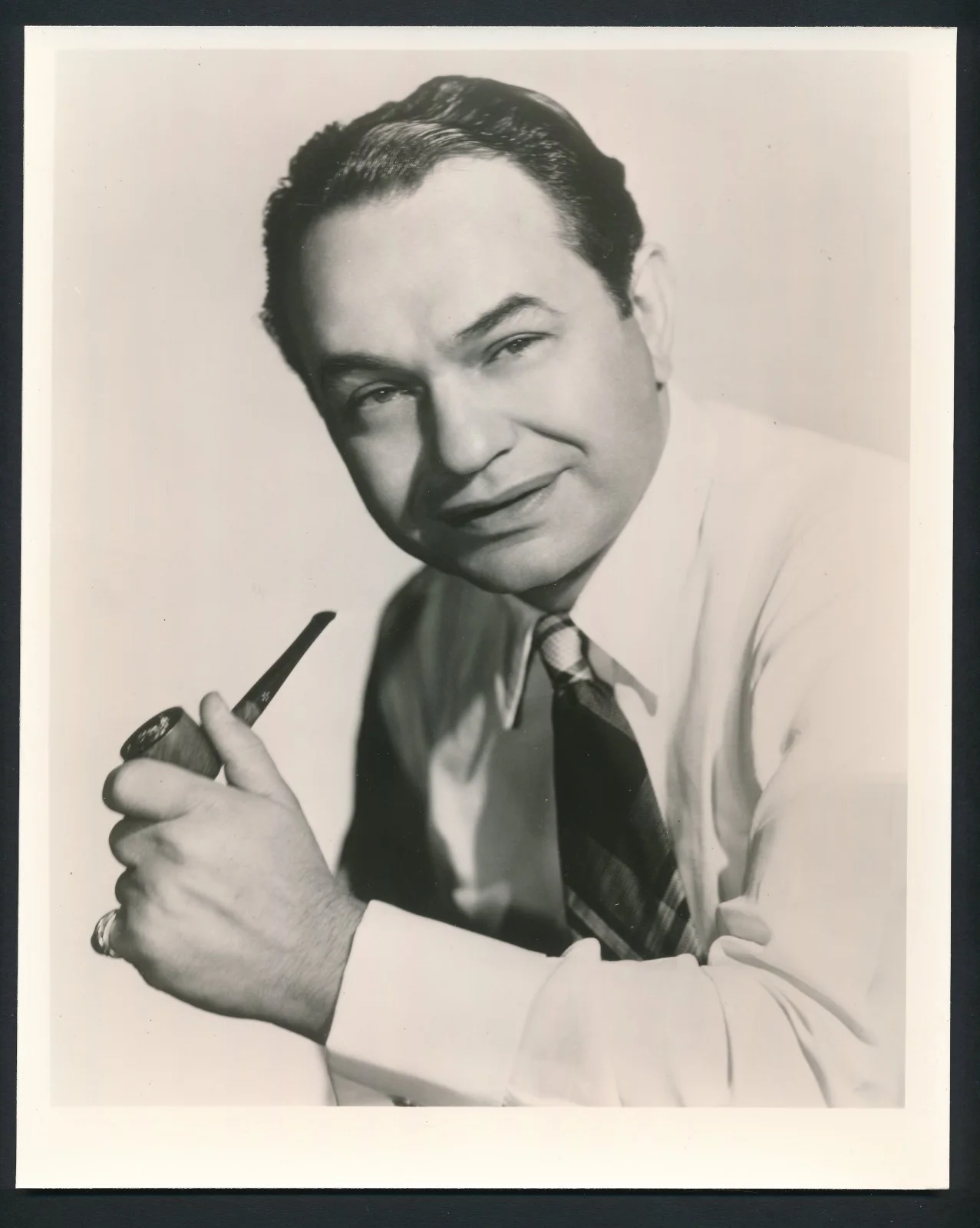 Edward G. Robinson - 1942 TLS to The March of Dimes - Autograph w/ Photo, изображение 5