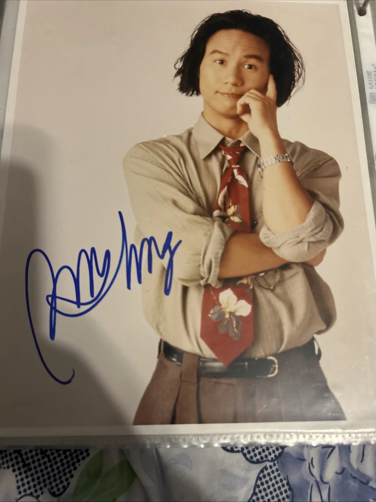 BD Wong — BD Wong Autograph Photo 8 X 10 Color Original, изображение 2