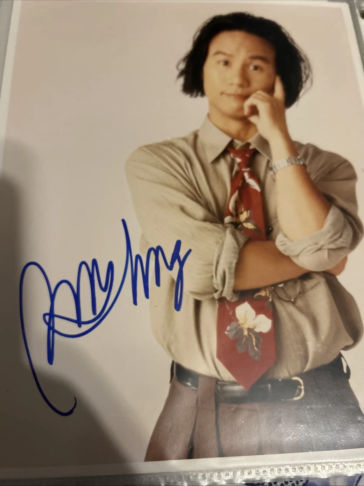 BD Wong — BD Wong Autograph Photo 8 X 10 Color Original, изображение 4