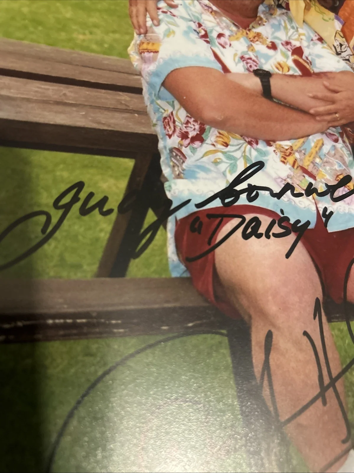 Geoffrey Hughes Judy Cornwell — Judy Cornwell And Geoffrey Hughes Autographed 8 X 10 Color Photo Happy Days, изображение 4